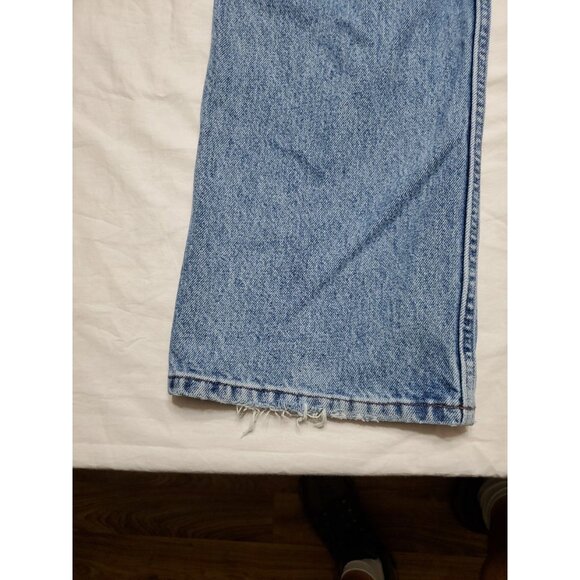 Harley Davidson Men's Jeans Medium Wash Straight Leg Boot Cut Biker Size 38x31 - Picture 15 of 16